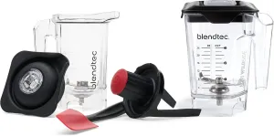 Blendtec 46 oz Mini WildSide  and 37 oz Twister Bundle - Blender Jars Compatible with Blendtec Blenders