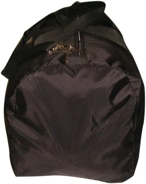 Boarding Bag, Carry On Size, Light weight Durable Water Resistant, Heavy duty zipper Made in USA. (Black)