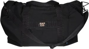 Boarding Bag, Carry On Size, Light weight Durable Water Resistant, Heavy duty zipper Made in USA. (Black)