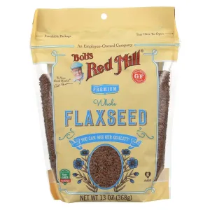 Bob's Red Mill Golden Flaxseeds, 13oz (Pack of 4) - Non GMO, Vegan, Paleo Friendly, Raw, Sproutable, Kosher