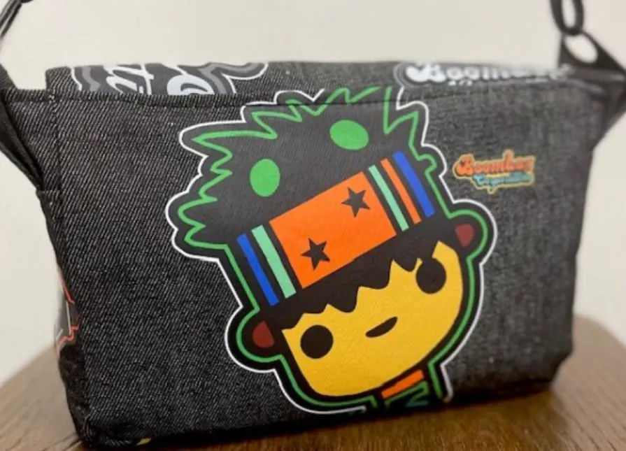 boombox top boy grey bag