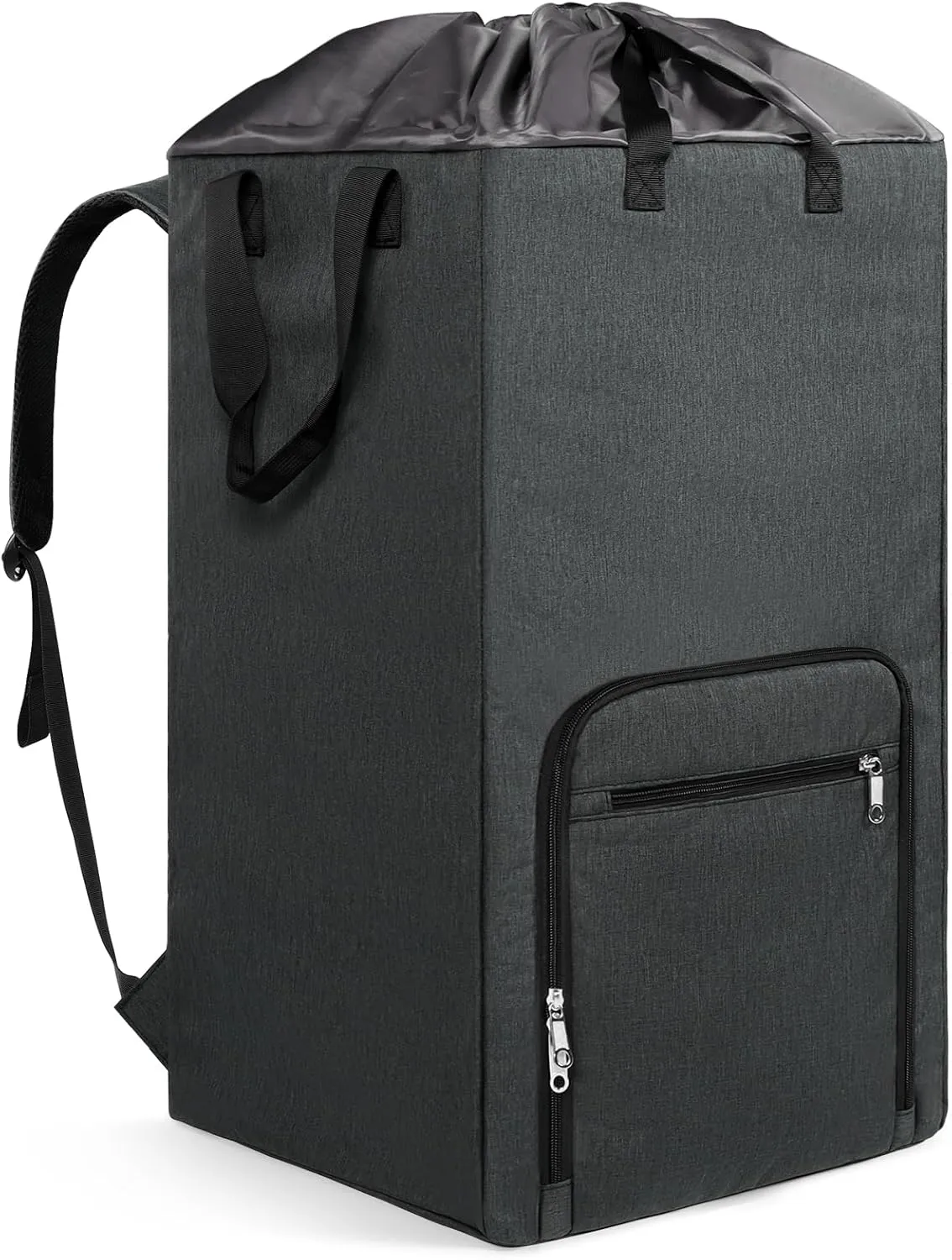 Bukere Laundry Backpack for College Students Dorm Essentials, Extra Large 90L Hanging Bag with Adjustable Shoulder Straps, Portable Laundry Tote for Apartment, Laundromat, Travel