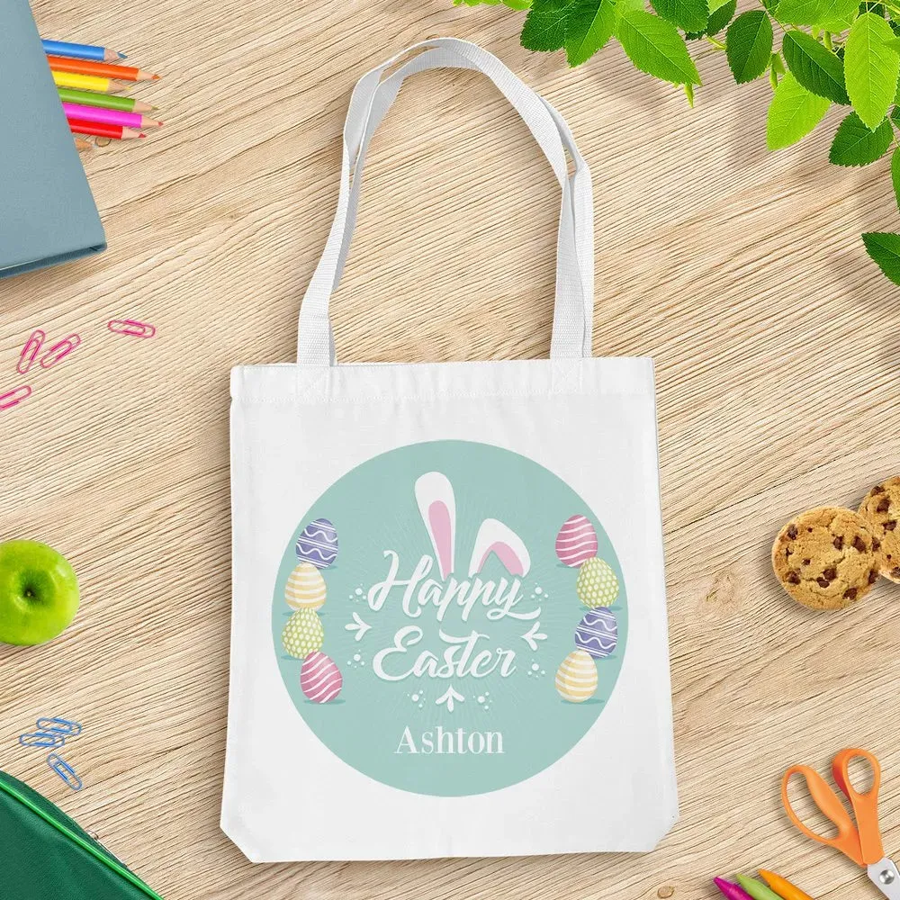 Bunny Ears White Tote Bag