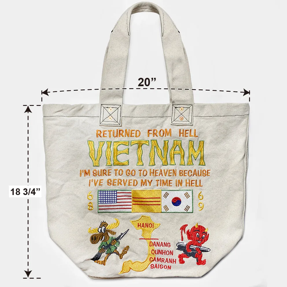 BZEN TOTE20-18NAT NAM TOTE BAG-20oz-E0 NATURAL