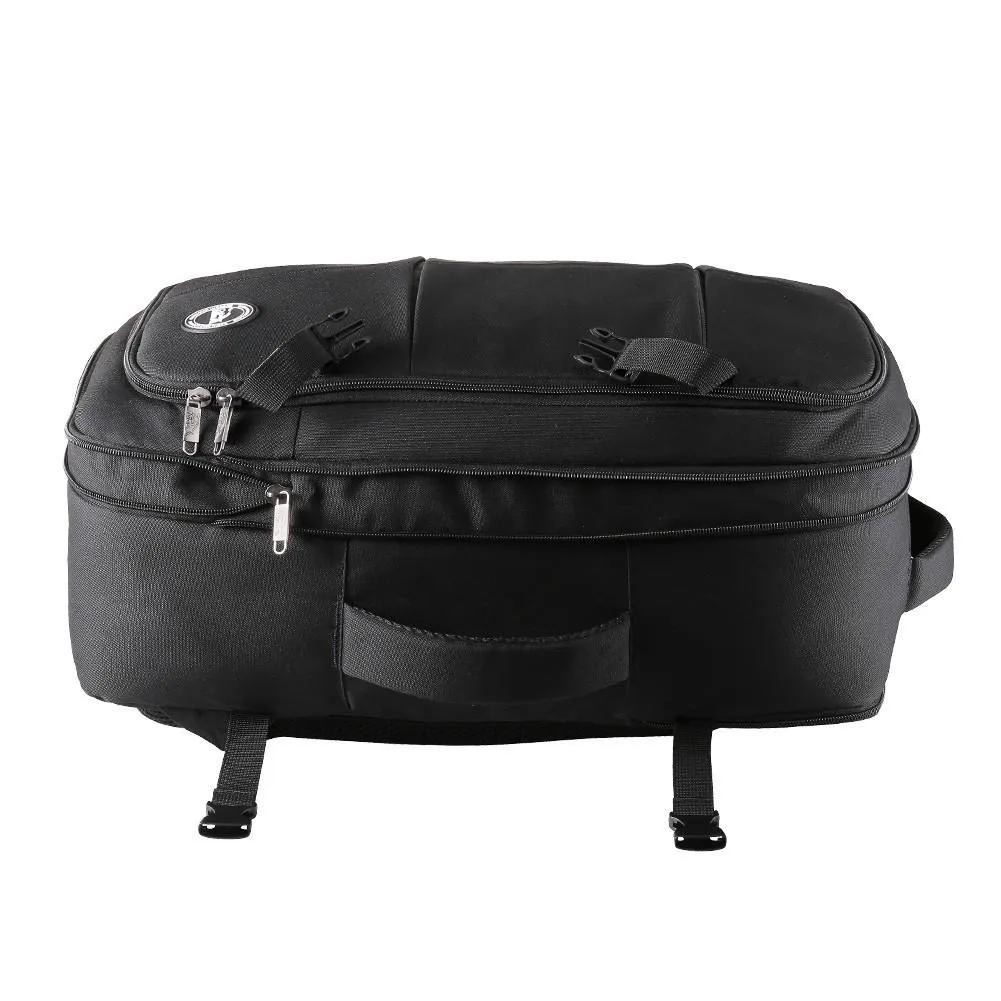 Cabin Max Uppsala 44L 22x16x8" (55x40x20cm) Cabin Backpack (Black)