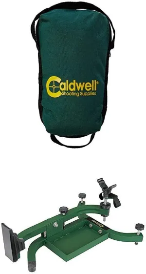Caldwell Lead Sled Weight Bag, Standard Lead Sled Solo Adjustable Recoil Reducing Rifle Shooting Rest for Outdoor Range - 101777