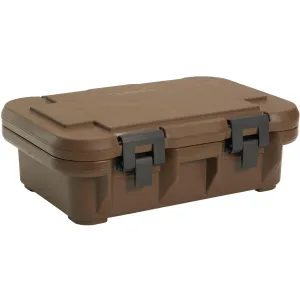 Cambro Insulated Food Pan Carrier - 4 Inch Deep Hotbox and Food Warmer for Catering & Transport - Top Load S-Series (Brown)