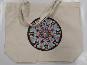 Canvas bag w/mandala