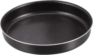 Captain Stag UY-7108 Aluminum Frying Pan, Lid, Plate, 4.7 inches (12 cm), Made in Japan, Tsubame Sanjo, Black