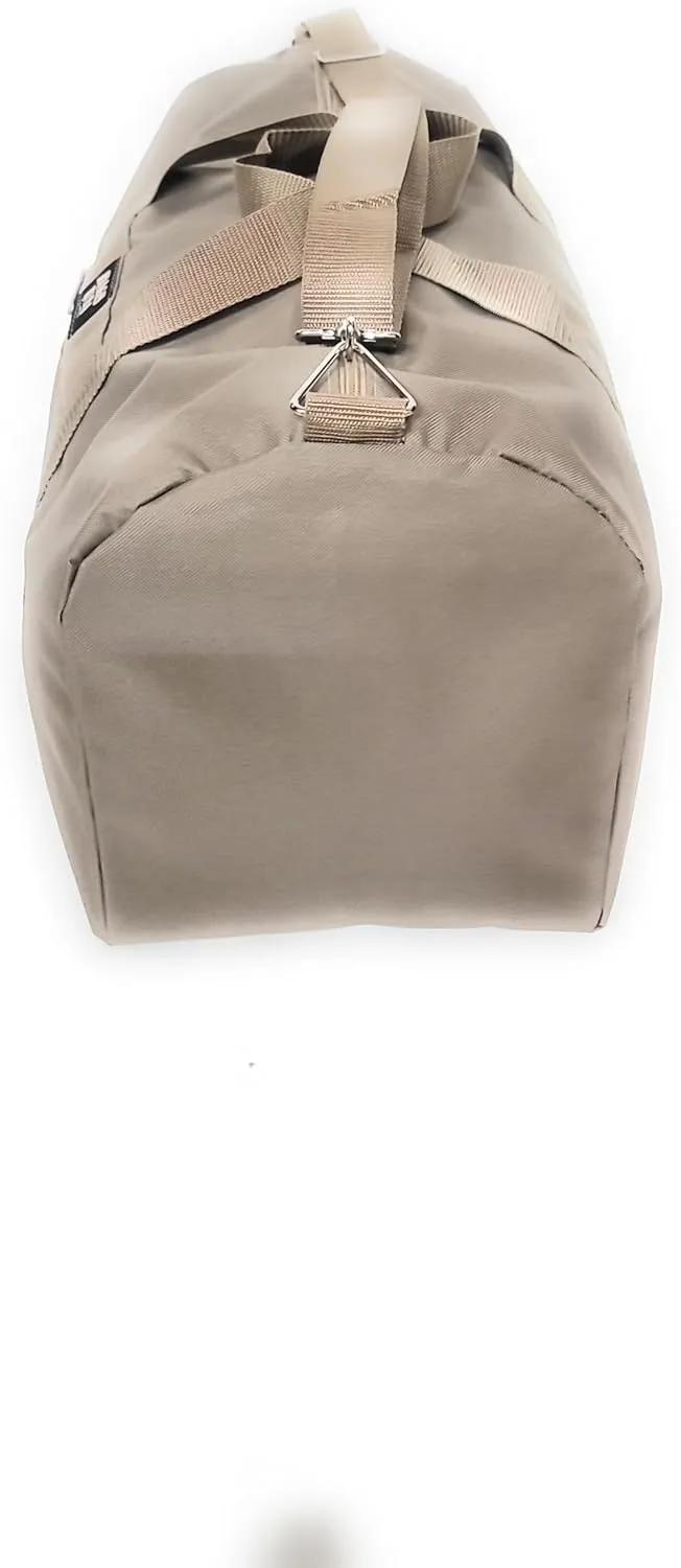 Carry On Boarding Bag Light Weight Durable Water Resistant Perfect For Overhead Bin Made In USA. (Kahki)