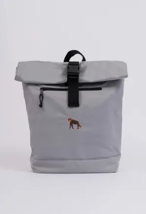 chimpanzee recycled roll-top backpack