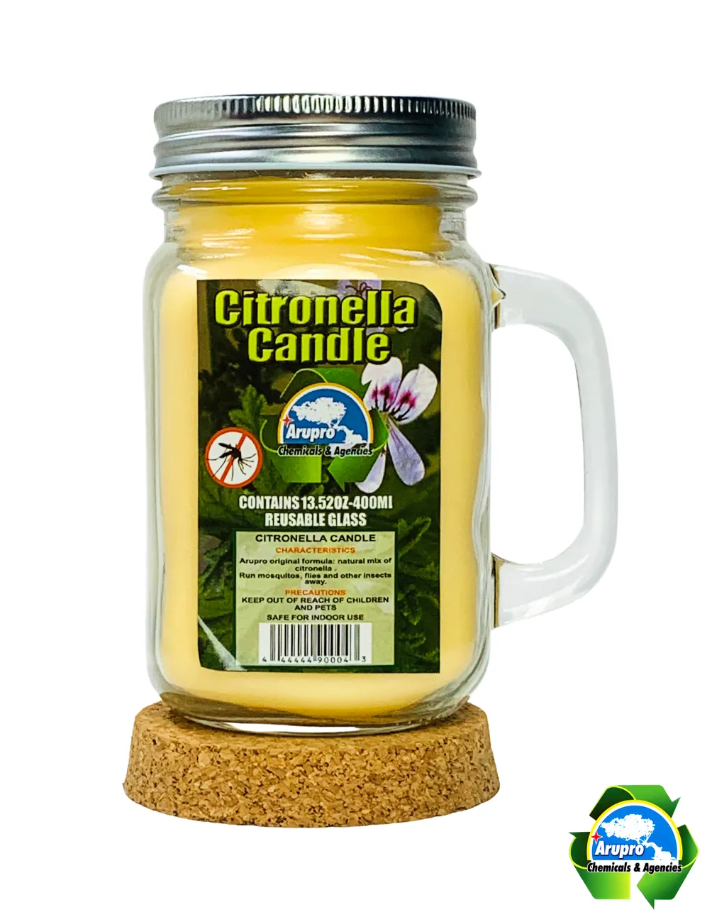 CITRONELLA CANDLE 400g