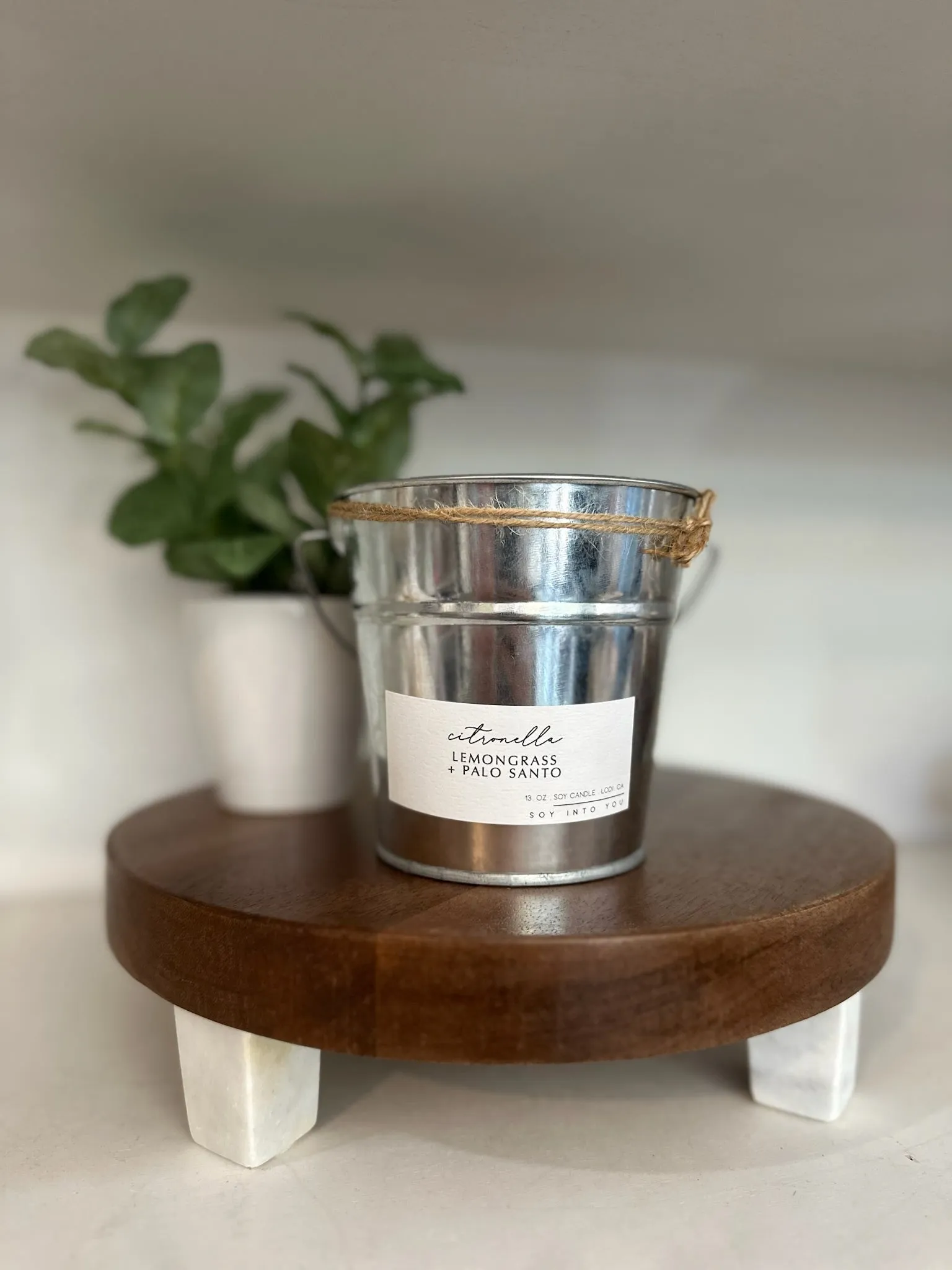 Citronella | Lemongrass   Palo Santo - 13 OZ.
