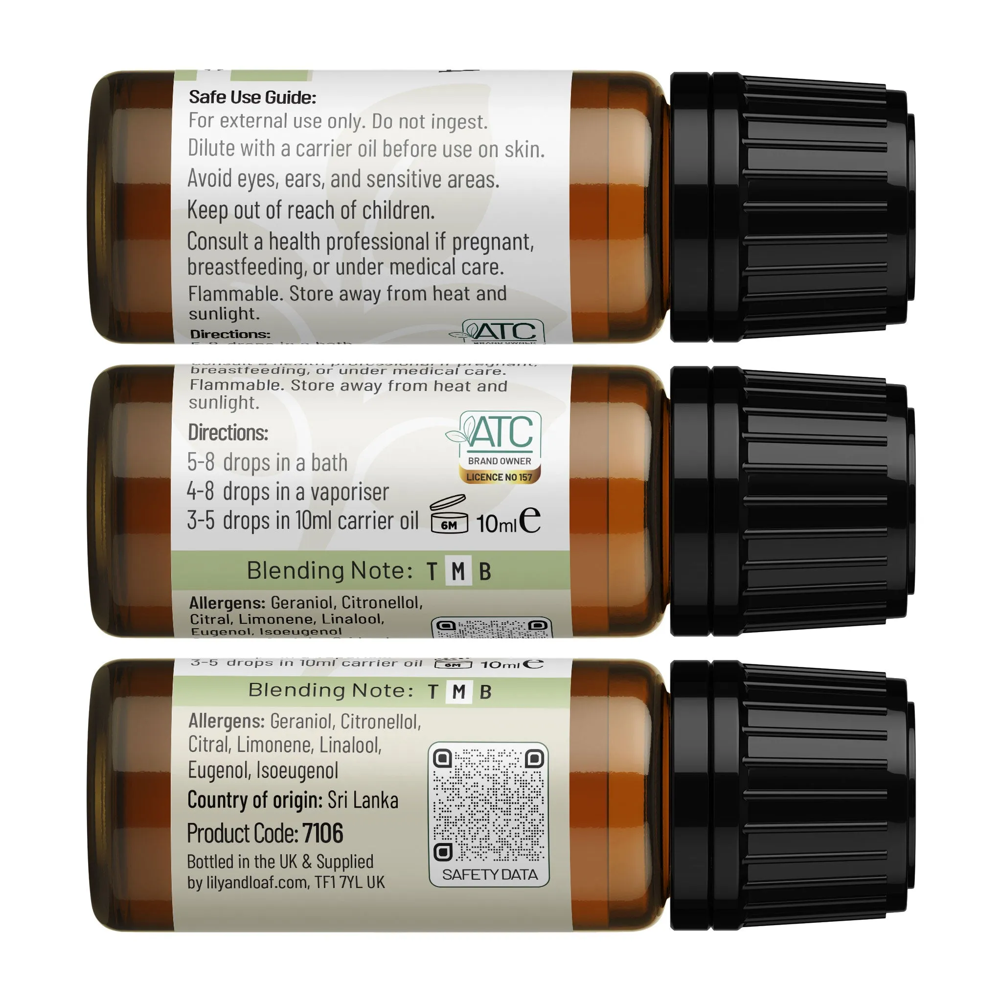 Citronella Organic Essential Oil