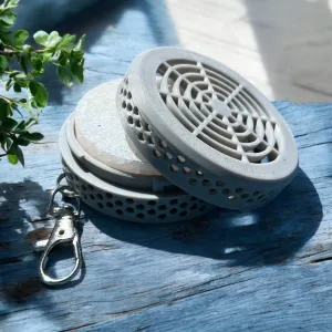Citronella To Go Clip On: Sparkle Black / Citronella