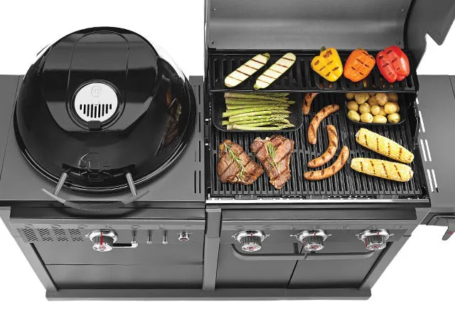 Coleman Revolution Dual Fuel, Charcoal & Gas Matte Black