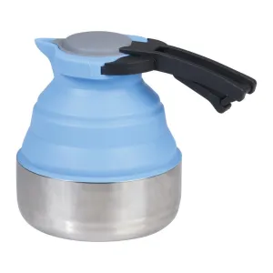 Collapsible Silicone Kettle – 1.8L Blue | Compact, Durable & Travel-Ready