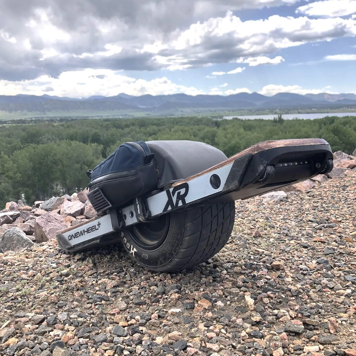 Colorado Cruzer Adventure Pack Bundle | Onewheel Accessories Pack | Onewheel Bag for smaller Essential items| Compatible with al Onewheel GT/Pint/XR Models | Made in USA (Red)