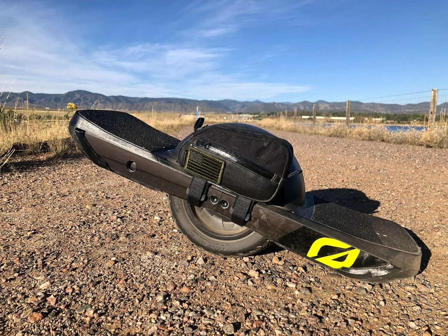Colorado Cruzer Adventure Pack Bundle | Onewheel Accessories Pack | Onewheel Bag for smaller Essential items| Compatible with al Onewheel GT/Pint/XR Models | Made in USA (Red)