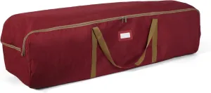 Covermates Keepsakes Garland Duffle Bag – Durable Polyester, Reinforced Handles, Fits up to 25 Foot Garland Depending on Thickness - Holiday Storage, Red