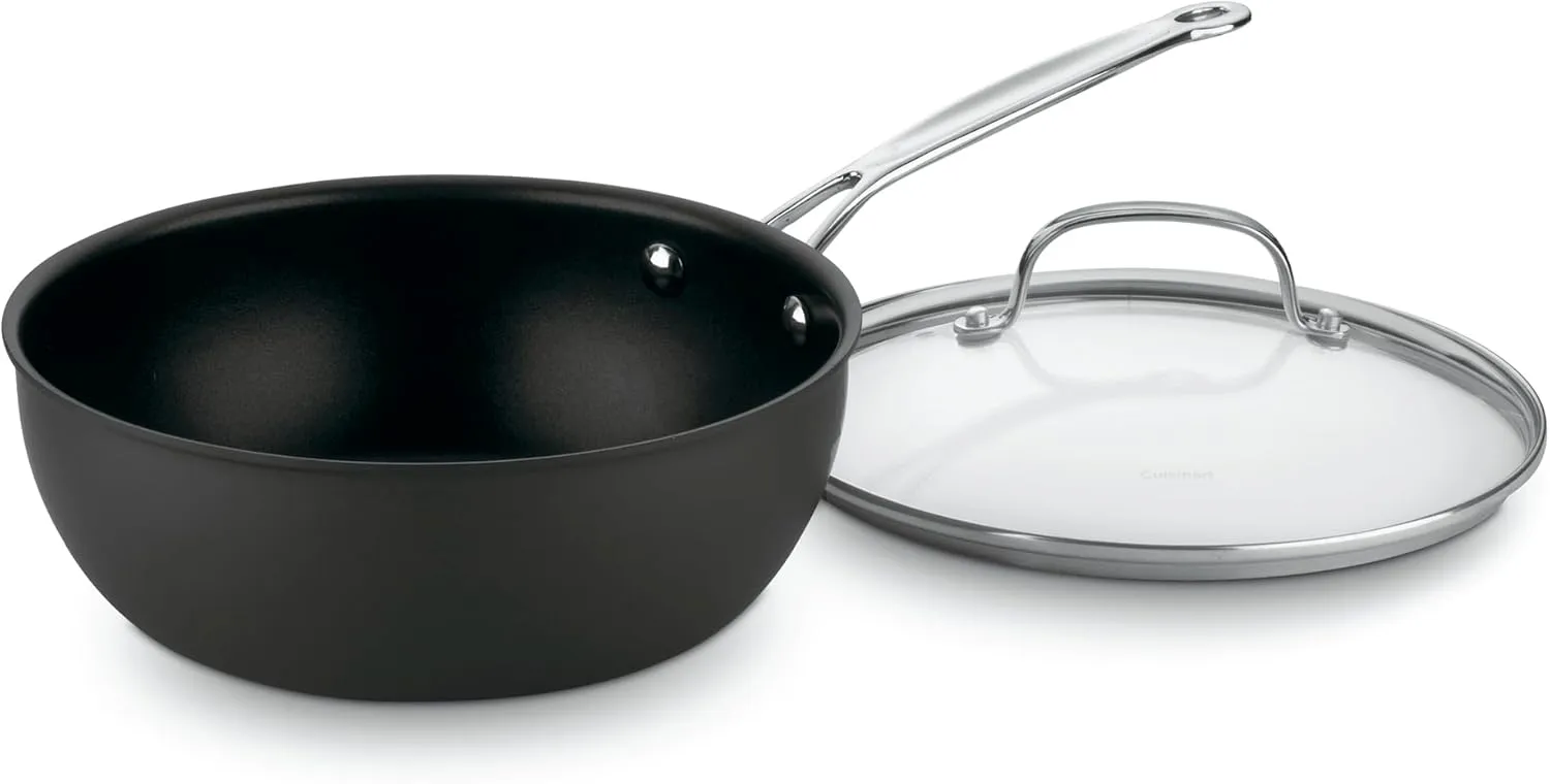 Cuisinart Chef's Classic™ Nonstick Hard Anodized 3 Quart Chef's Pan w/Cover