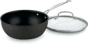 Cuisinart Chef's Classic™ Nonstick Hard Anodized 3 Quart Chef's Pan w/Cover