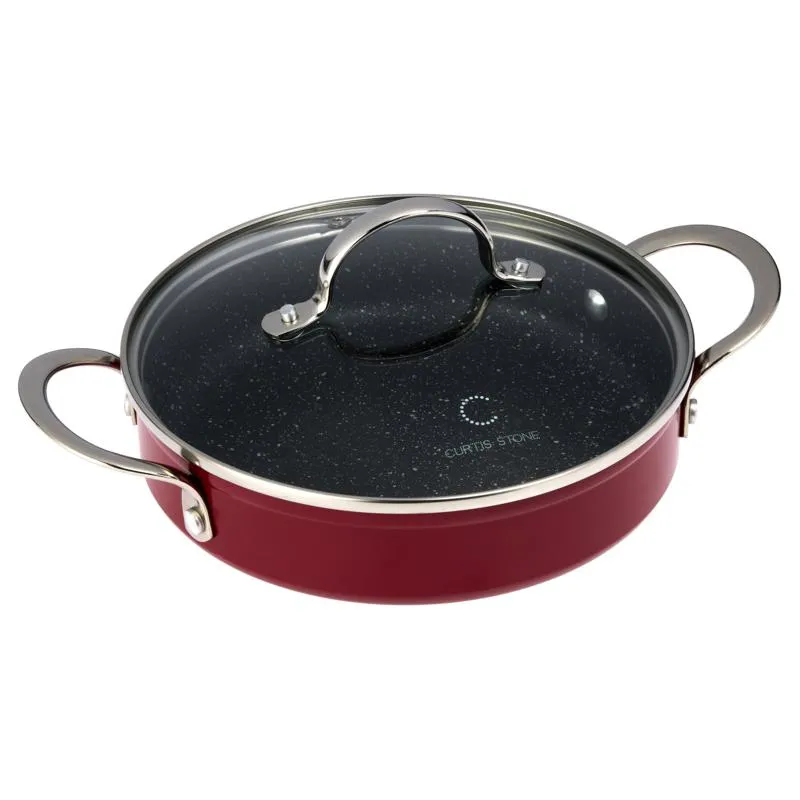 Curtis Stone 8" Sauté Pan with Lid Refurbished