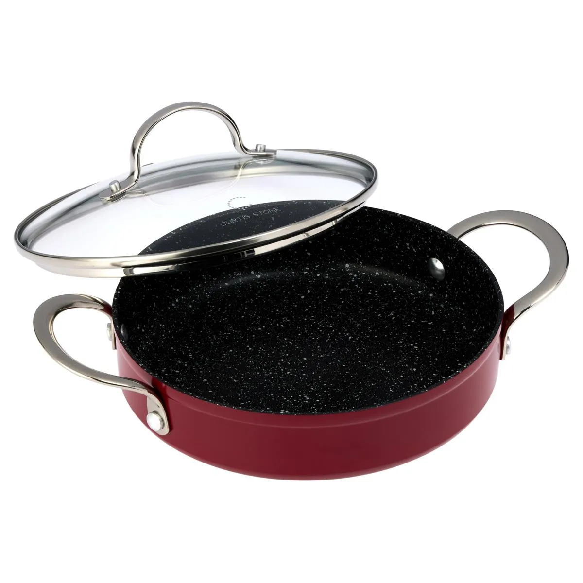 Curtis Stone 8" Sauté Pan with Lid Refurbished