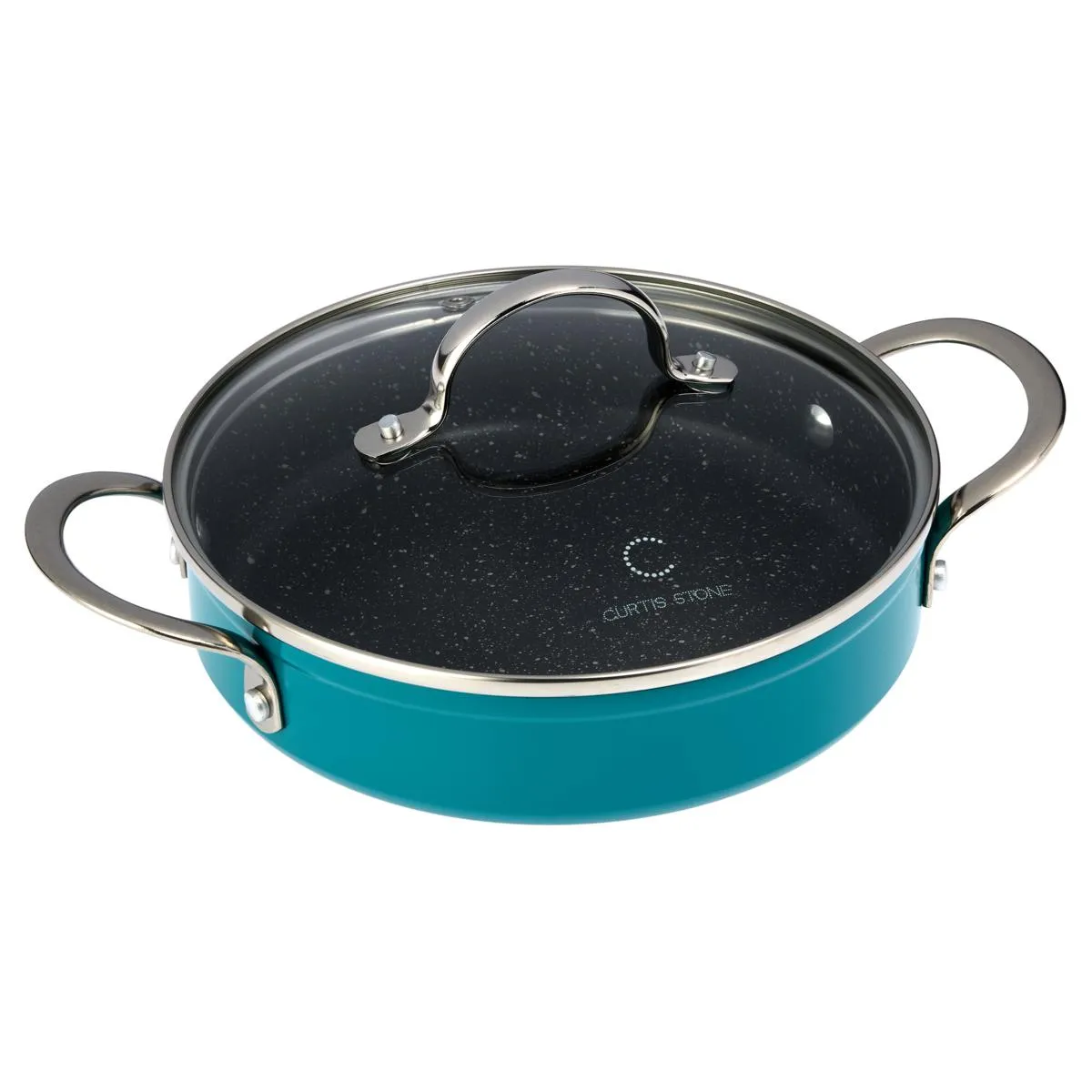 Curtis Stone 8" Sauté Pan with Lid Refurbished