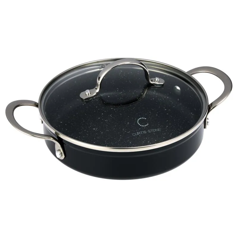 Curtis Stone 8" Sauté Pan with Lid Refurbished