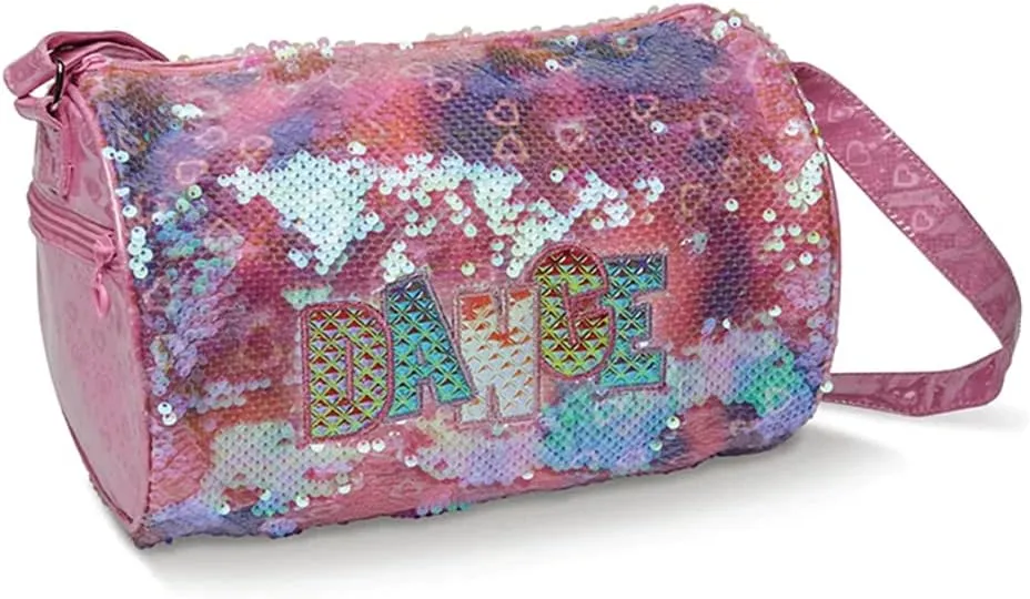 Danz N Motion Heart Sequin Roll Bag B22511