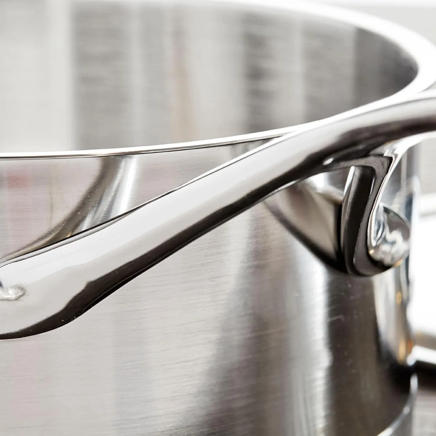 Demeyere 41418-41518 Stainless Steel Saucepan, 2.3-qt,