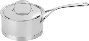 Demeyere 41418-41518 Stainless Steel Saucepan, 2.3-qt,