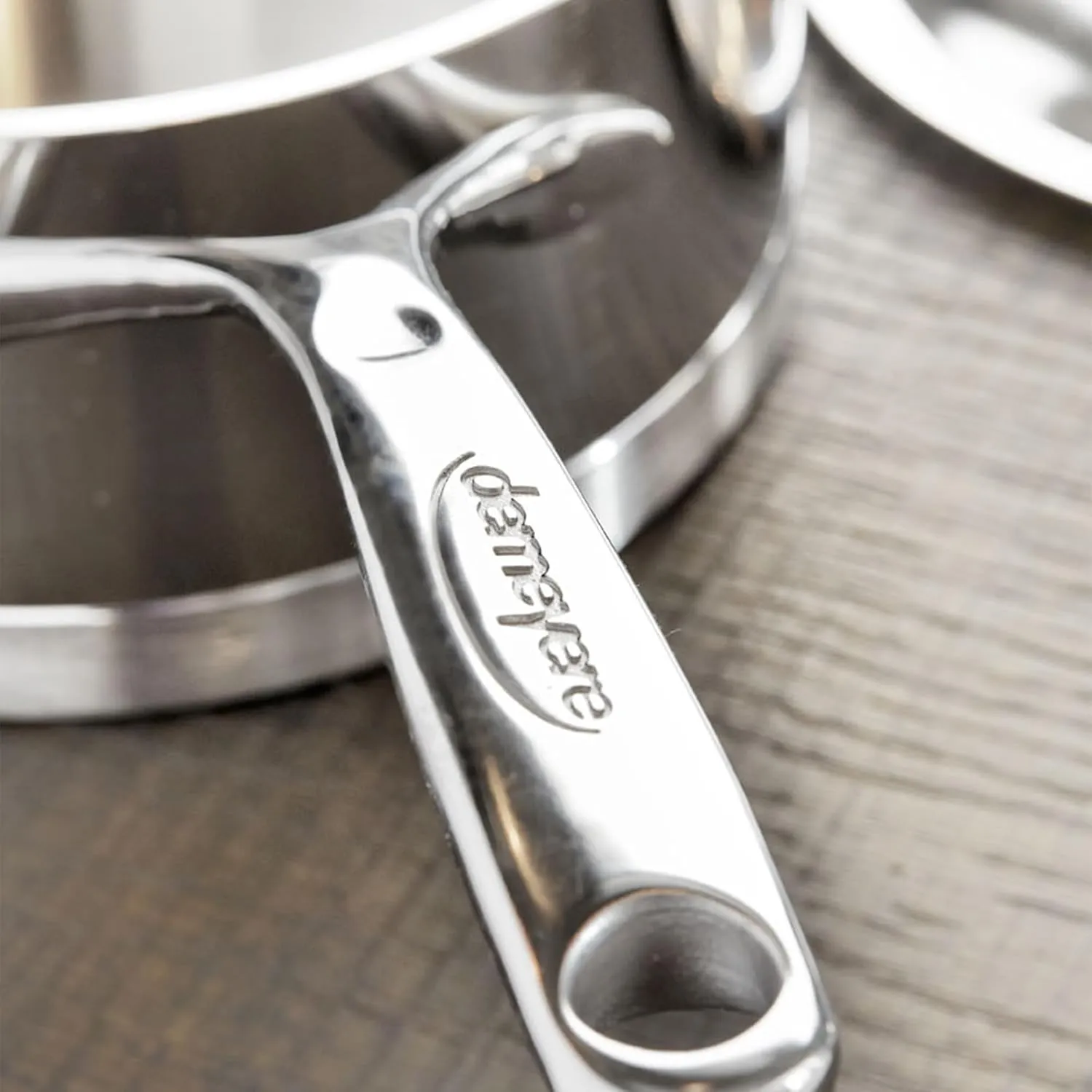 Demeyere 41418-41518 Stainless Steel Saucepan, 2.3-qt,