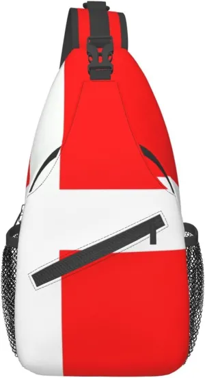 Denmark Danish Flag Pattern Outdoor Hiking Backpack > Suitable For Men And Women Riding Strong And Sturdy High Storage Capacity Daily Travel