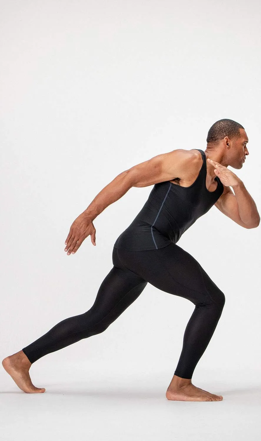 DEVOPS 3 Pack Men's Muscle Dry Fit Compression Tank Top
