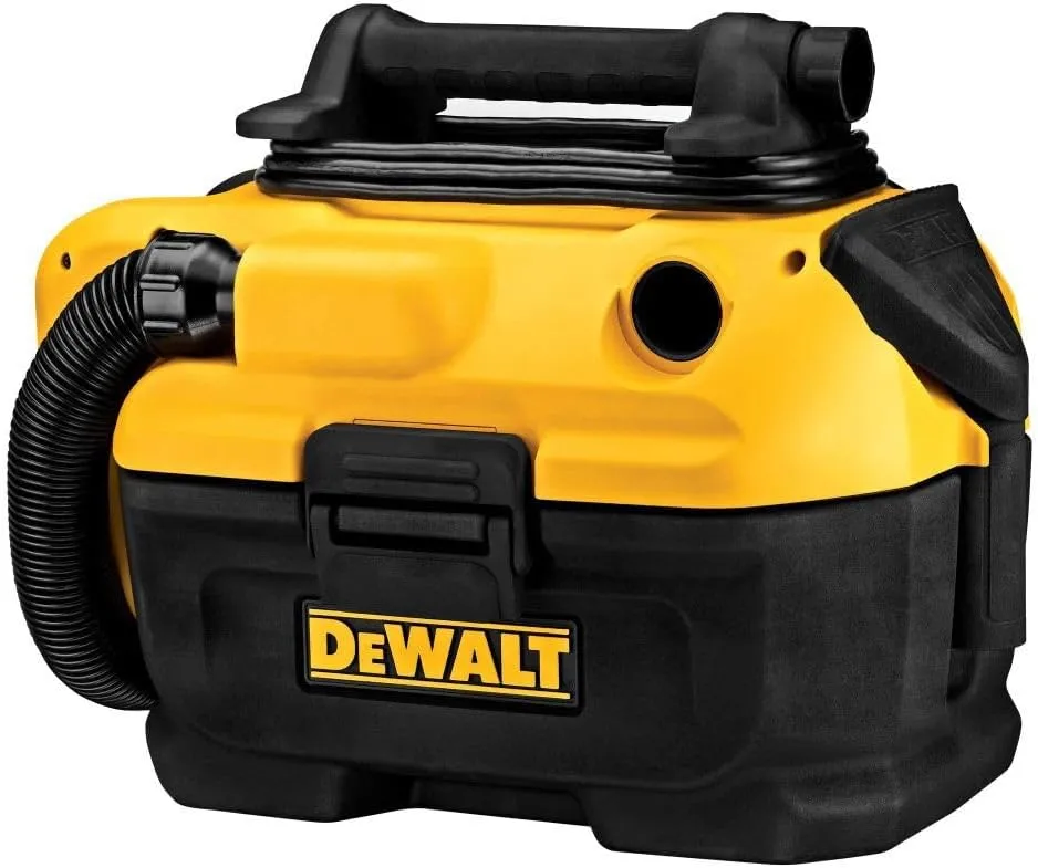 DEWALT 20V MAX Wet/Dry Vacuum, Cordless and Corded, Versatile Power Source, Portable Shop Vacuum, Tool Only (DCV581H)