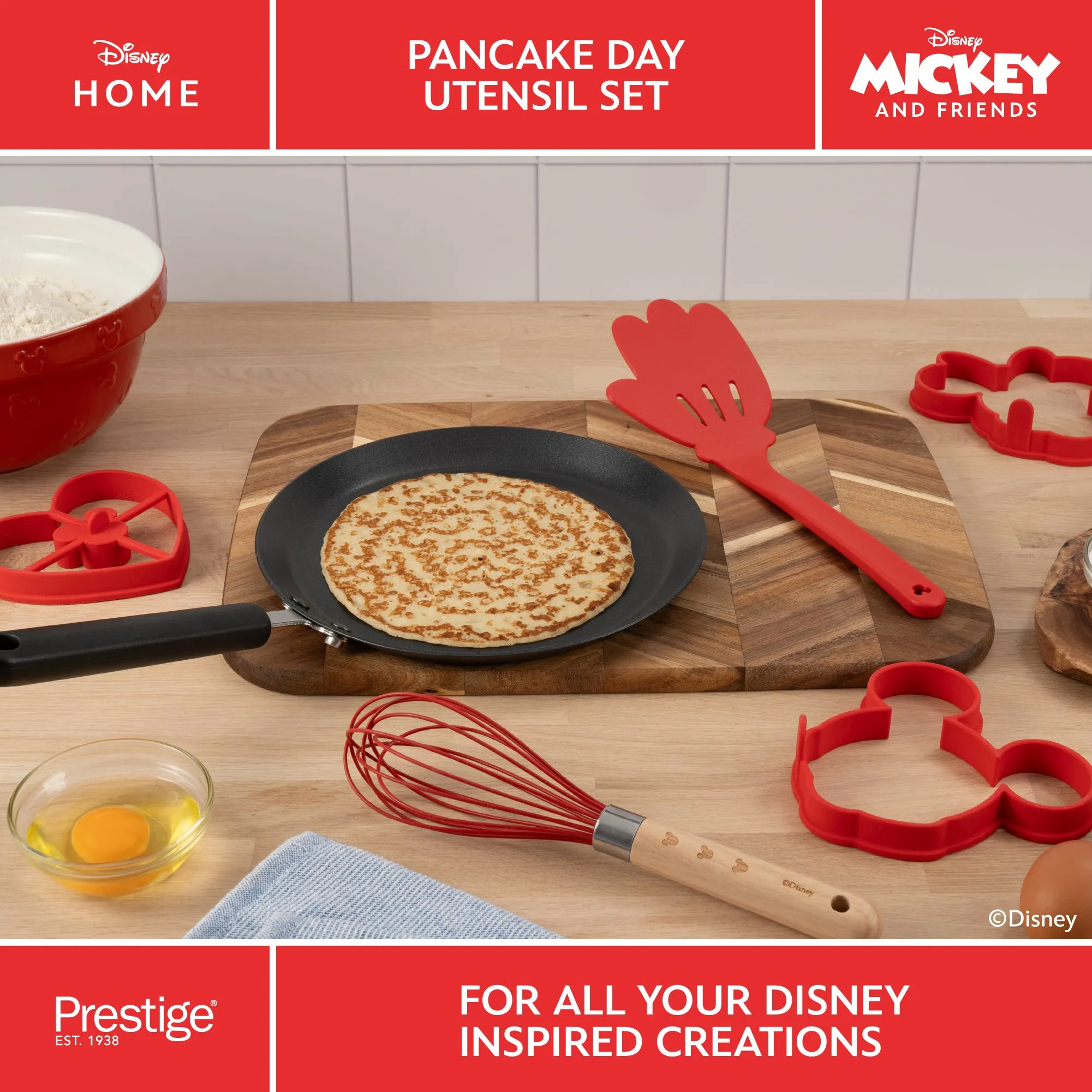 Disney Pancake Day Utensil Set