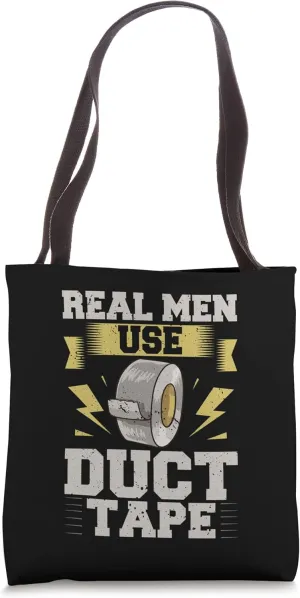 Duct Tape Roll Duck Taping Crafts Gaffa Tape Tote Bag