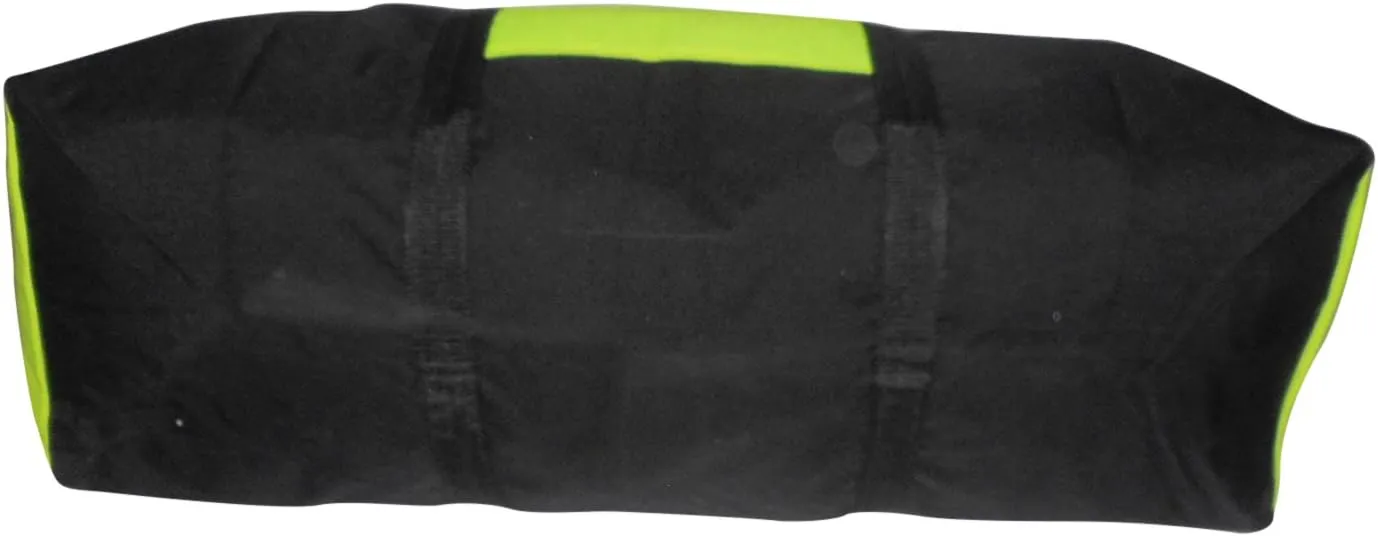 Duffle Bag Ex Extra Large 36 Inch Premium Firefighter Turnout Bag (Neon Black-yellow)