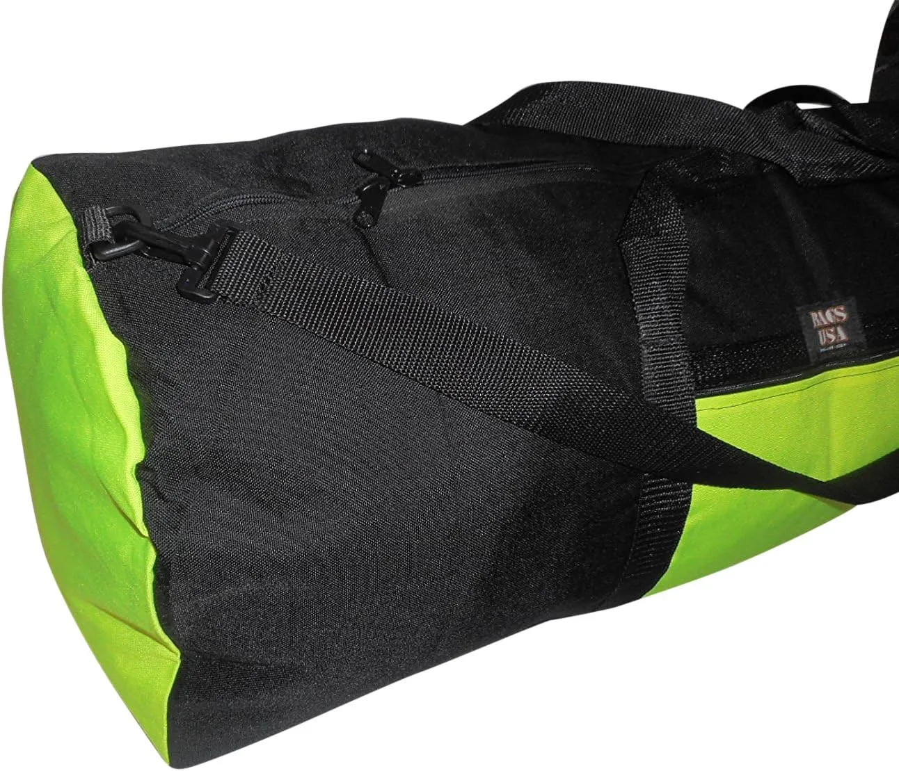 Duffle Bag Ex Extra Large 36 Inch Premium Firefighter Turnout Bag (Neon Black-yellow)