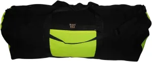 Duffle Bag Ex Extra Large 36 Inch Premium Firefighter Turnout Bag (Neon Black-yellow)