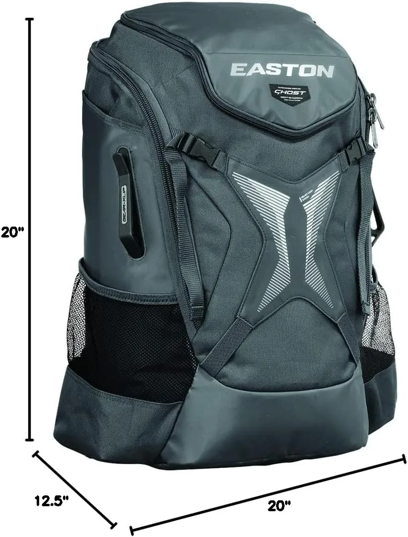 Easton | Ghost NX Backpack Equipment Bag | Adult | Fastpitch Softball | Team Logo Panel | Multiple Colors