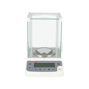 Electronic Analytical Balance Lab Digital Precision Scale, 110V 0.1mg 120x0.0001g 0.26lbs Max. Weighting Capacity Digital Analytical Balance High Precision Lab Scale with LCD Display