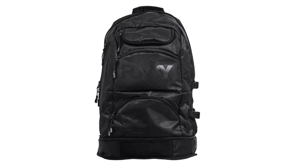 Elite Squad Backpack Expandable Back to Black