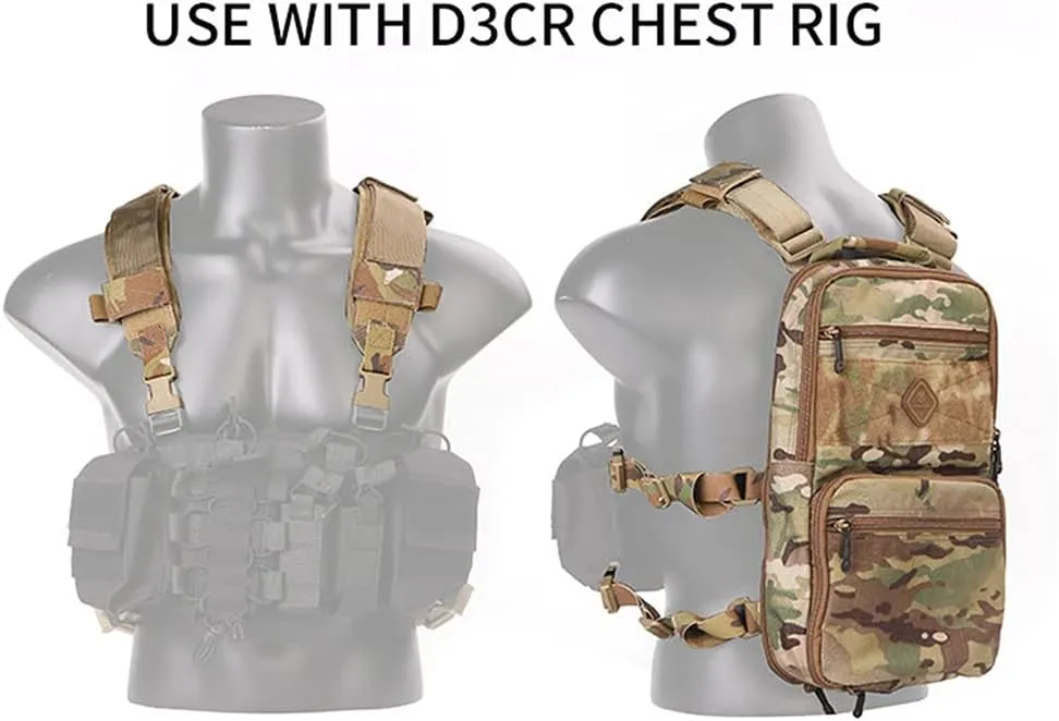 emersongear Tactical Backpack for Vest for Men Military Army Assault Pack D3 Multi-purpose Bag 24L