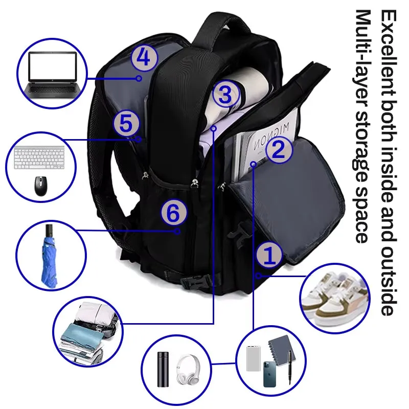 Expandable Cabin-Approved Travel Backpack