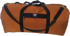Extra Large Eagle Duffle Very Spacious Extremely Durable, Water Resistant With side pocket Made In USA. (Clay)