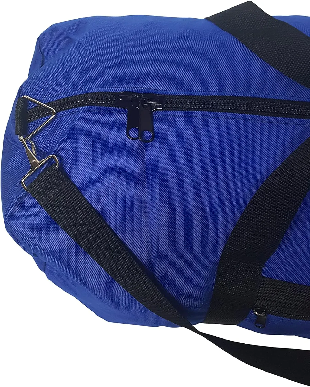 Extra Large Eagle Duffle Very Spacious Extremely Durable, Water Resistant With side pocket Made In USA.(Blue)