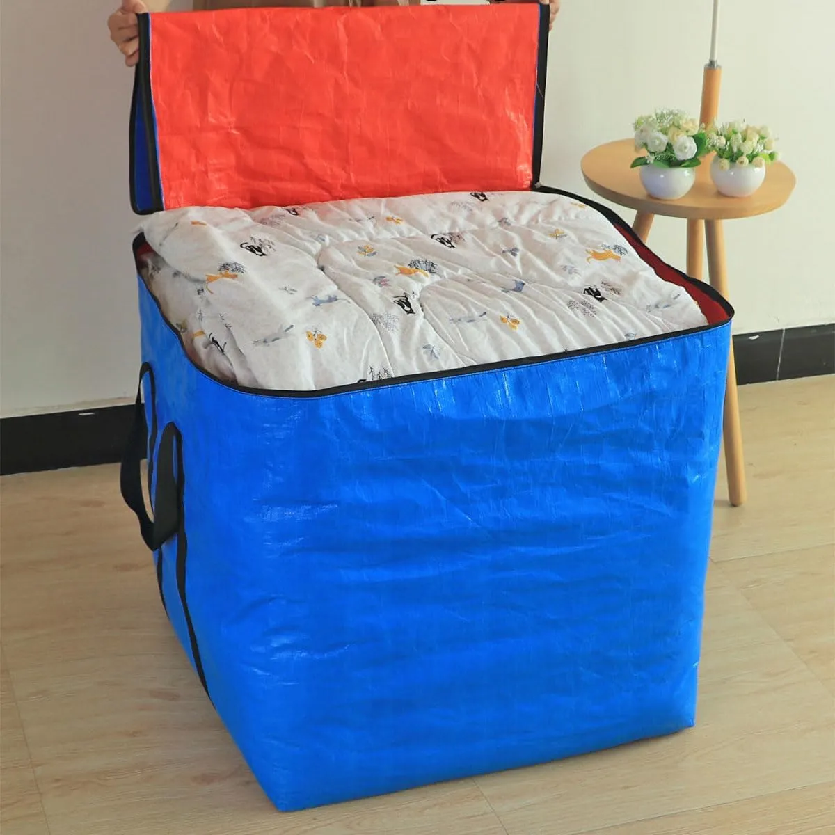 Extra Large Heavy Duty Storage Bag (Blue, 125L)